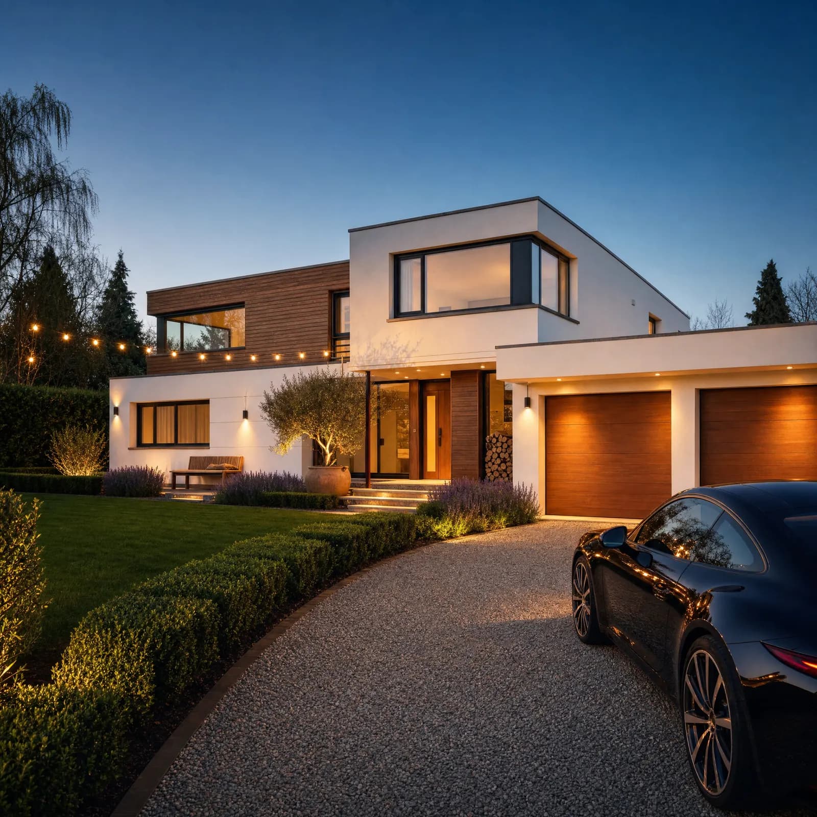 Fassade nachher · professionell bearbeitet